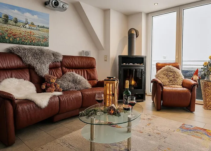 شقة Exklusiv Maisonette Weitblick - Nah Am *